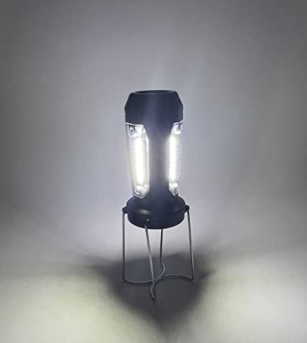 Rechargeable Multi Function Flashlight Led Work Light Camping Lantern Portable Tent Usb Charging Car Repair Household Selfie And Emergency, Black #TOP6