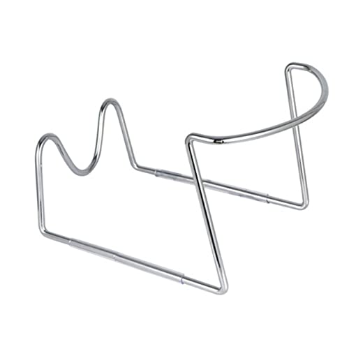 Tofficu Soporte De Cubo Cámping Largo Soporte De Agua De Barril Pararse Soporte Dispensador De Agua Estante De Almacenamiento De Cubo De Agua Portabotellas De Agua Acero Inoxidable Plata