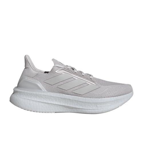 Image of Adidas, Mens, Ultraboost 5X Running Shoes, Grey /Grey /White, 7.5, D - Medium