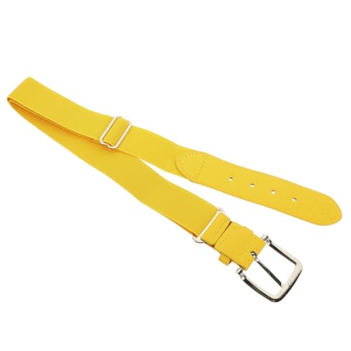 Ceinture baseball simili cuir ajustable légère pour adolescent sport