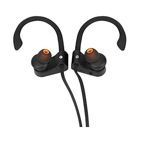 Image of Earbuds Replacement Tips Silicone Earbud Tips Ear Gels Fit for Inner Hole from 3.8mm - 5.1mm Earphones 9 Pairs S /M /L Black-Orange