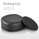 CAFEMASY Silicone Cover Lid Travel Cap Pack Compatible with Aeropress Go Espresso Coffee Maker Replacement Parts Coffee Accessories Tools - Image 6
