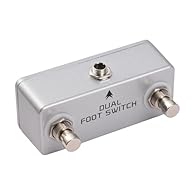 Foot Switch: Dual-latch foot switch is the ideal companion for amplifiers, effect pedals, drum machines and a variety of audio equipment. With its dual capabilities, you can easily switch between AMP channels and easily switch effects. Whether you ar...