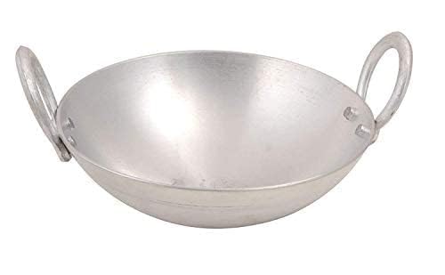 Aluminium Kadhai Premium Range Of Aluminum Deep Kadai (5 L) : Amazon.in ...