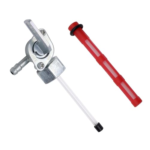 OXCANO Interruptor de válvula de combustible compatible con Honda de 14 x 1,0 mm, 50 cc, 70 cc, 90 cc, 110 cc, 125 cc, 150 cc, 200 cc, 250 cc, Z50R, Z50, scooter, ATV, Dirt Bike, Go Kart 16950-GF6-015