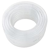 Eastrans Tubo de vinilo transparente de 1/4 pulgadas de diámetro interior x 3/8 pulgadas de diámetro exterior de 50 pies, manguera de