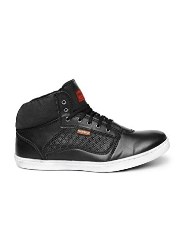 Provogue Men Black High-Top Sneakers 