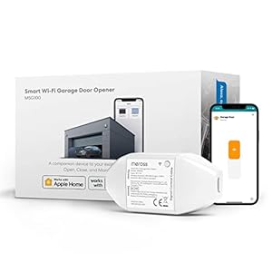 meross Smart WiFi Garage Door Opener, with App Control, Compatible with Alexa, Google Assistant and SmartThings, No Hub Required