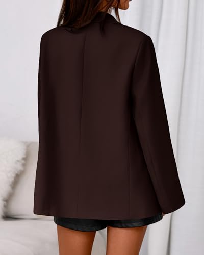 BTFBM Blazers for Women 2025 Fall Business Casual Clothes Open Front Oversized Winter Coats Work Office Suit Jackets3