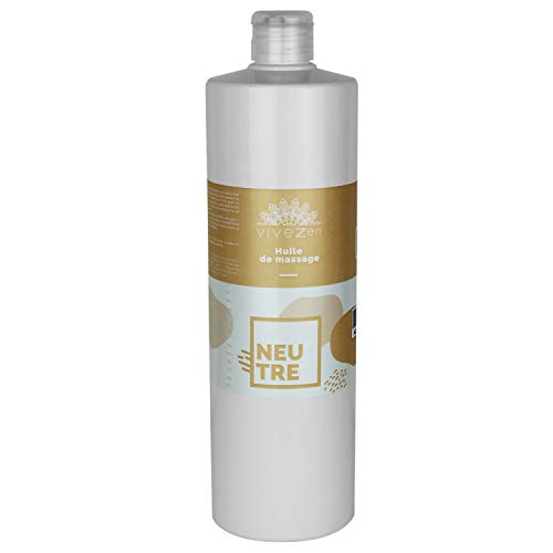 Vivezen - Huile de massage, modelage, 1L - Neutre