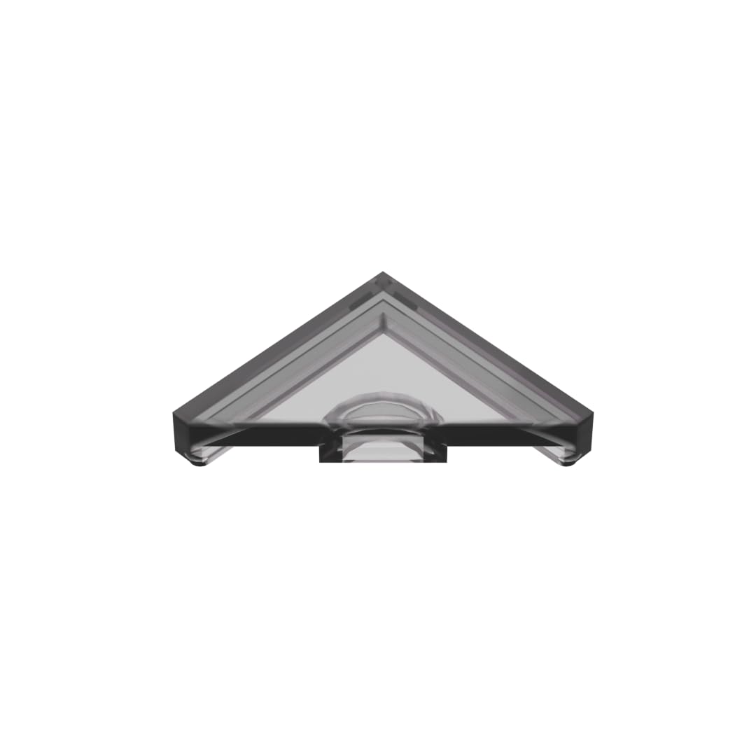 Ornaments 2X2 Triangle Light Panel 50PCS Compatible with Lego 35787 GDS-90492 Classic Bulk Toy MOC Color:Trans Black 111