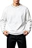 Sudadera de manga larga para hombre, cuello redondo, costuras contrastantes 4