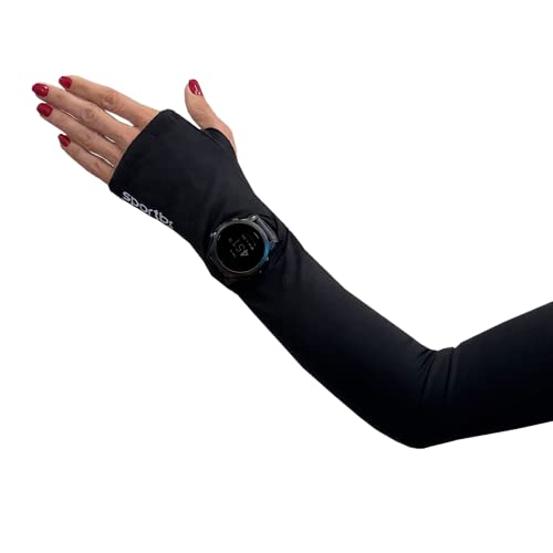 SPORTBR - Sports and Protection Arm Sleeves - Finger - Hook Arm Sleeves - UPF 50 Protection - Workou