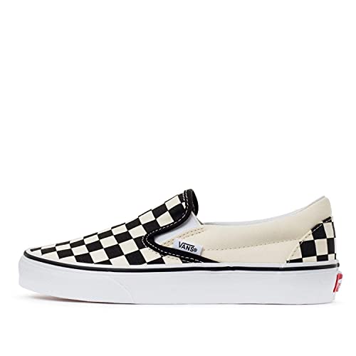 Vans Adult Unisex Checkerboard Slip-On (BWW) BLK&WHTCHCKERBOARD/WHT VN000EYEBWW Mens 10, Womens 11.5
