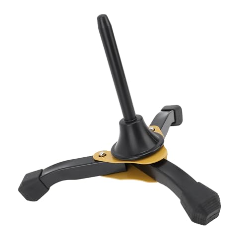 Clarinet Stand, Portable Clarinet Stand Holder Foldable Saxophone Oboe Tripod Support for Soprano Saxophone Wind Instruments - Image 2