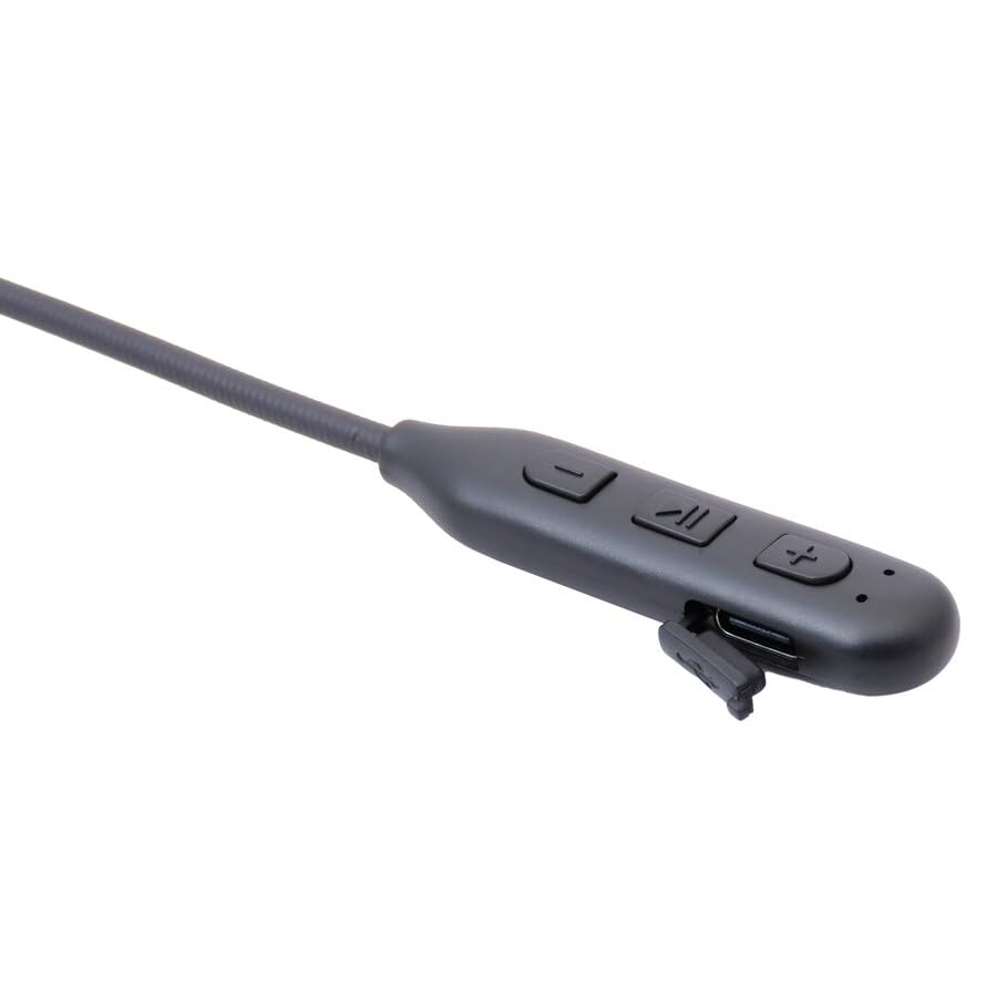 FITZROY Cuffia Bluetooth Moto per 1 Casco - Audio Hi-Fi e Chiamate Chiaro - Cancellazione Rumore ENC - Connessione 2 Telefoni Simultaneamente - Batteria 40h - Compatibile Caschi Jet/Integrali - IPX5