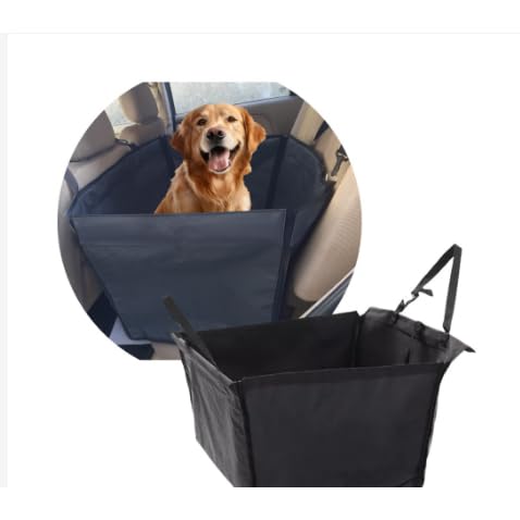 Capa Protetora Pet Meio Banco Impermeável Banco Traseiro Carro Luxo Espaçosa Confortável Cães Gatos