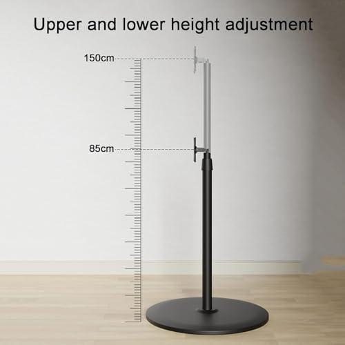 TV Stand, Floor Standing TV Stand, Suitable for 14-30 inch Screen TV Stand Base, Rotatable Height Adjustment – Image 4