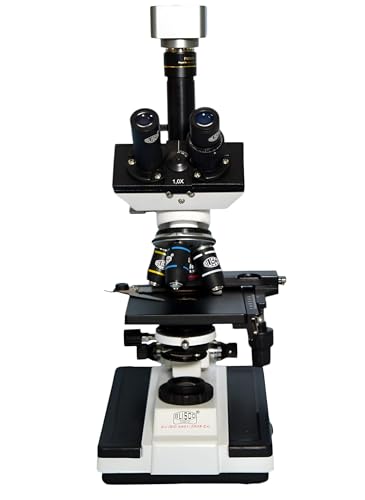 Image of BLISCO Student MEDI Vision Trinocular Microscope with Advance Objectives (Magnification 40x-1500x) and Cmos Camera