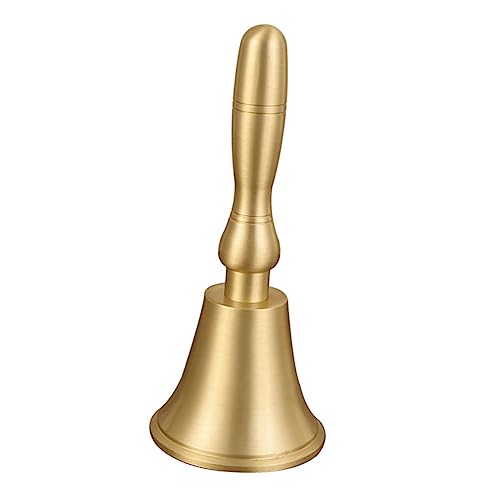 Yardwe Hand Bell Toy Call Service Bell for Hotel Bar Restaurant Ergonomic Handle Multi-Functional for Home Office