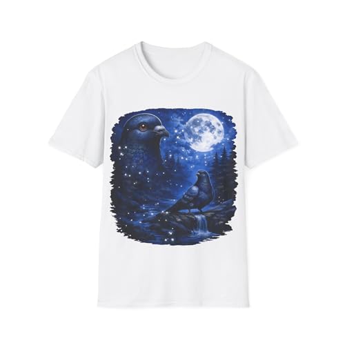 T-shirt pigeon original avec imprimé graphique drôle pour amoureux d'oiseaux