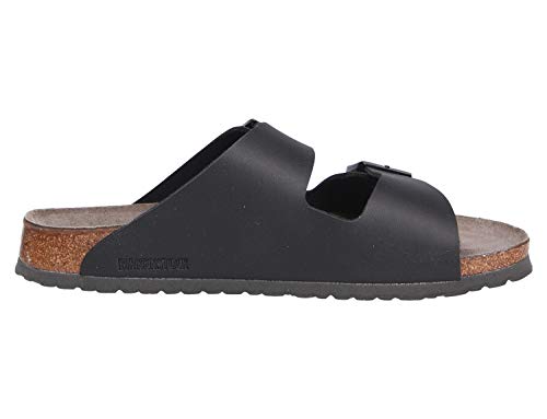 Birkenstock Men's Mules Arizona Anti-Static Birko-Flor Work Shoe, Black, Size 38-Normal Footbed, 35 EU4
