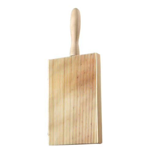 FUNNETOYU Tablas de Gnocchi de Madera para Hacer Pasta Herramienta de Cocina Práctica para Preparar Ñoquis y Macarrones para Aficionados