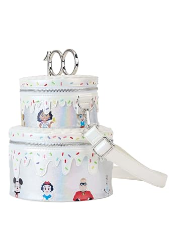 Loungefly Disney 100 Celebration Cake Crossbody Bag Disney 1002