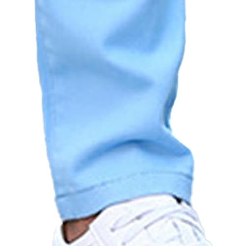 JEShifangjiusu Men'S Slim Fit Cotton Stretch Pants Classic Flat Front Dress Pants Casual Straight Business Suit Trousers4