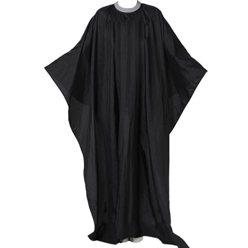 OLizee® Capa de corte de cabelo, gola de silicone, gola de tintura de cabelo, corte de cabelo grande