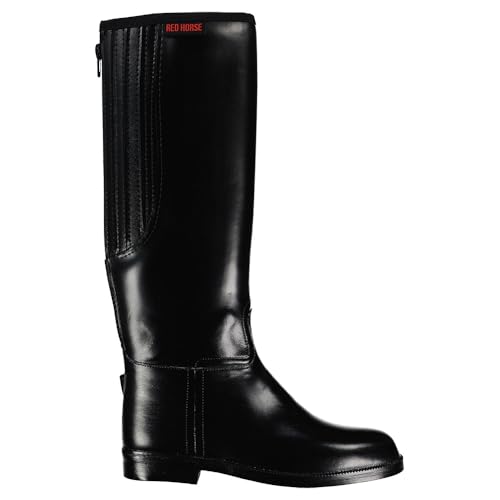 Botas de equitación Junior Red Horse RH de PVC para jóvenes jinetes en talla 34