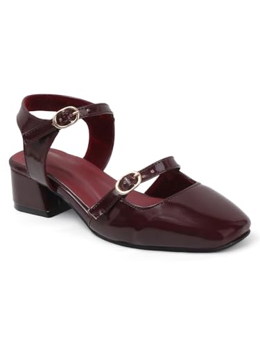 Image of TRYME Trendy Solid Stylish Heel Sandals For Women And Girls