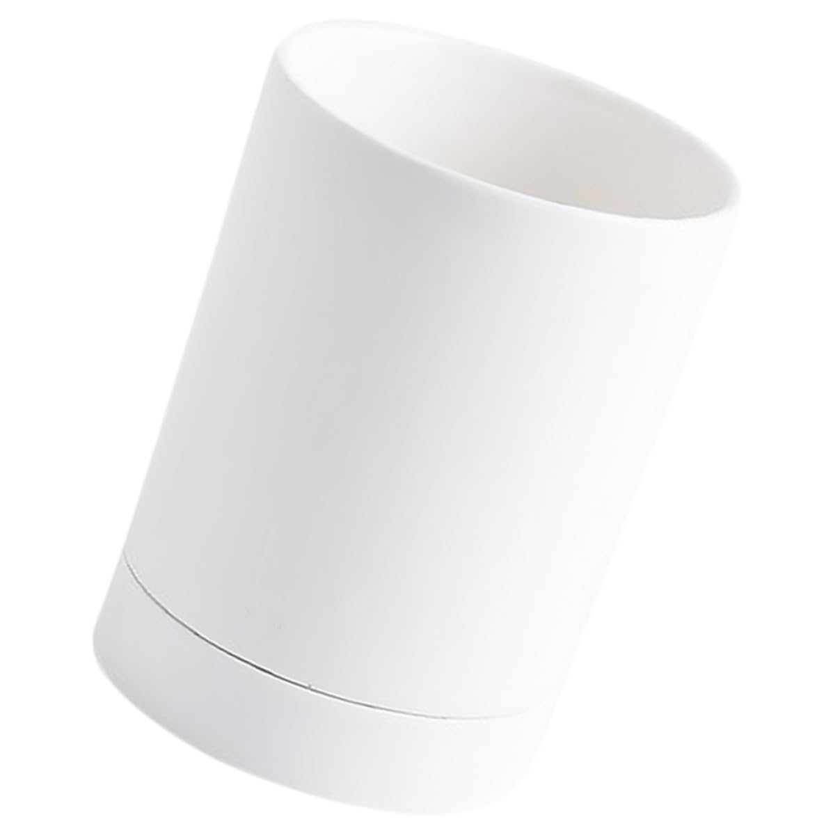 CLISPEED Porte-ustensiles en Céramique Blanc Égouttoir, Range Baguettes Cuisine Multifonction pour Organisateur Cuisine Moderne