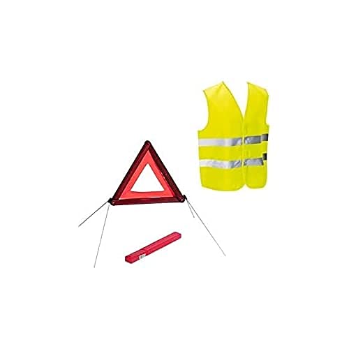 LIFEBOX SECURITEGOODDEAL- Kit sécurité Voiture homologué Gilet et Triangle de signalisation