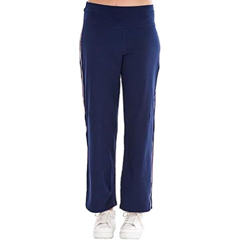 ChicWhisper Ladies Soft Cotton Joggers Navy Cover