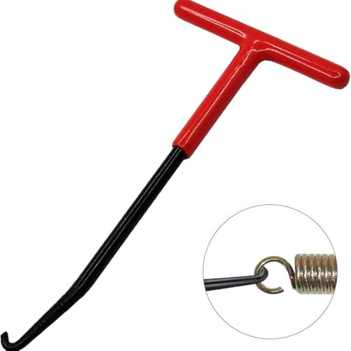 Image of Motorcycle Exhaust Spring Hook Handle Exhaust Pipe Spring Wrench T Shaped Puller Installer Hooks Motorcycle Vehicle Springs Removal Tools