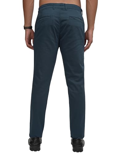 Image of Highlander Men's Slim Fit Formal Trousers | Ankle Length |Smart Trousers for Men | Chino Trousers for Men|Elegant Design | Comfortable Fabric for Daily Work & Formal Occasions