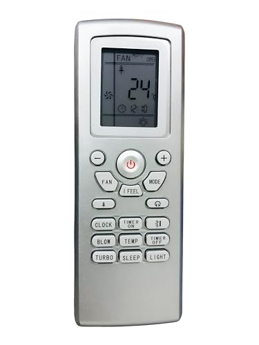 Image of Upix AC Remote No. 176 (No Backlight), Compatible /Replacement for Videocon Split AC Remote Control (Exactly Same Remote Will Only Work)