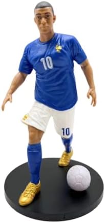 Mayatra's Football Player Figure - Premium Sports Action Figure for Fans, Kids, and Collectors - Detailed Design, Perfect for Display, Gifting (Mbappe FR)