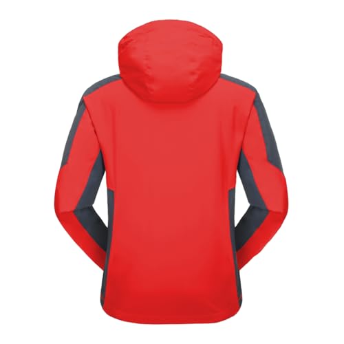 Women's Hooded Waterproof Rain Jacket Windproof Windbreaker Outdoor Raincoats for Gardening Hiking2