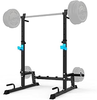 JX FITNESS Adjustable Squat Rack Barbell Rack, Bench Press Rack Push Up Multi-Function Weight Lifting Gym/Home Gym Portable Dumbbell Racks Stands