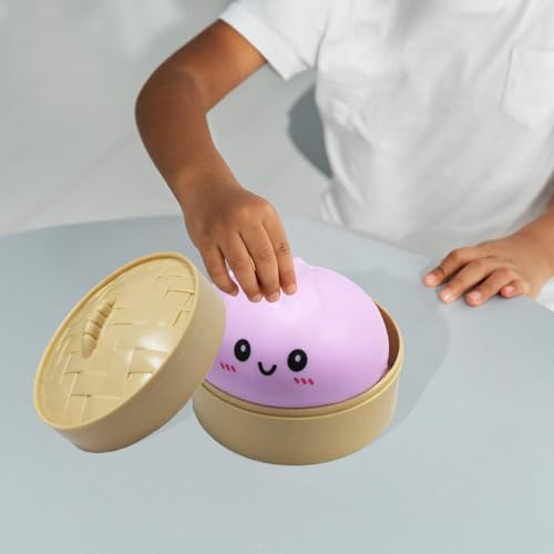 Image of Dumpling Ball Cute Funny for Playing Birthday Gifts Halloween Project Purple