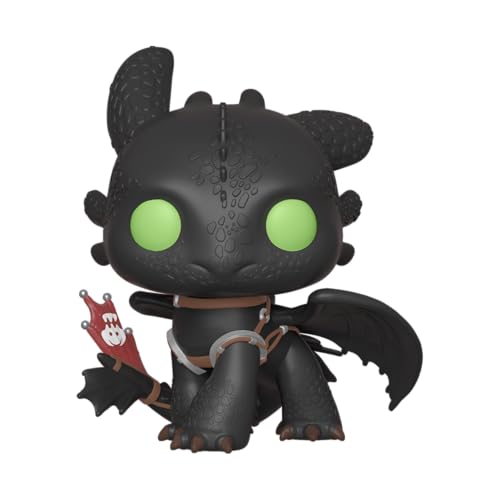 Funko Pop Movies: How to Train Your Dragon 3 - Toothless - How to Train Your Dragon - Collectable Vinyl Figure - Gift Idea - Official Merchandise - Toys for Kids & Adults - Cartoon/Animation Fans