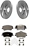 Transit Auto - Front Disc Brake Rotors And Ceramic Pads Kit For Kia Niro Hyundai Ioniq K8T-103947