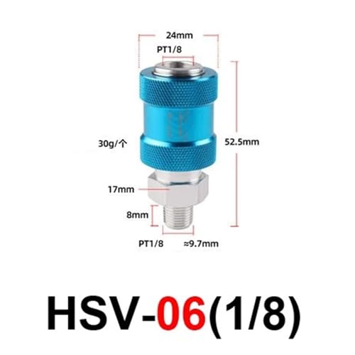 Contrôle de débit pneumatique HSV-15 pour sécuriser vos circuits d'air G1/2 - 2