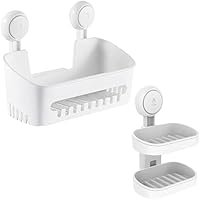 Taili Shower Caddy and Soap Dish