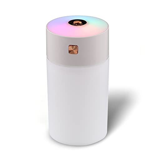 Nuevo Humidificador Hogar USB Mini Faro Escritorio Inteligente Gran Capacidad Luz Nocturna de Colores Aromaterapia Humidificador Regalo