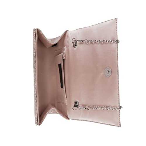 Image of Jessica McClintock womens Chloe Sparkle Stones Evening Clutch