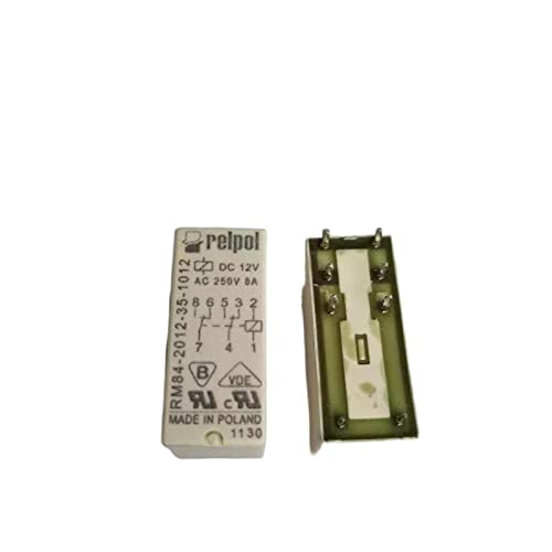 Relé de potencia RM84-2012-35-1024 GZT80 de 8 pines y 8A 250VAC con bobina de 12VDC 2