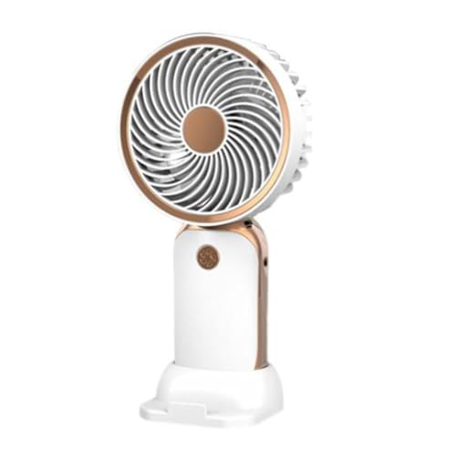 Hipzeepo USB Mini Ventilador de Mano Pequeño Ventilador Personal Maquillaje Pestañas Ventilador para Senderismo Viajar Oficina en Casa B